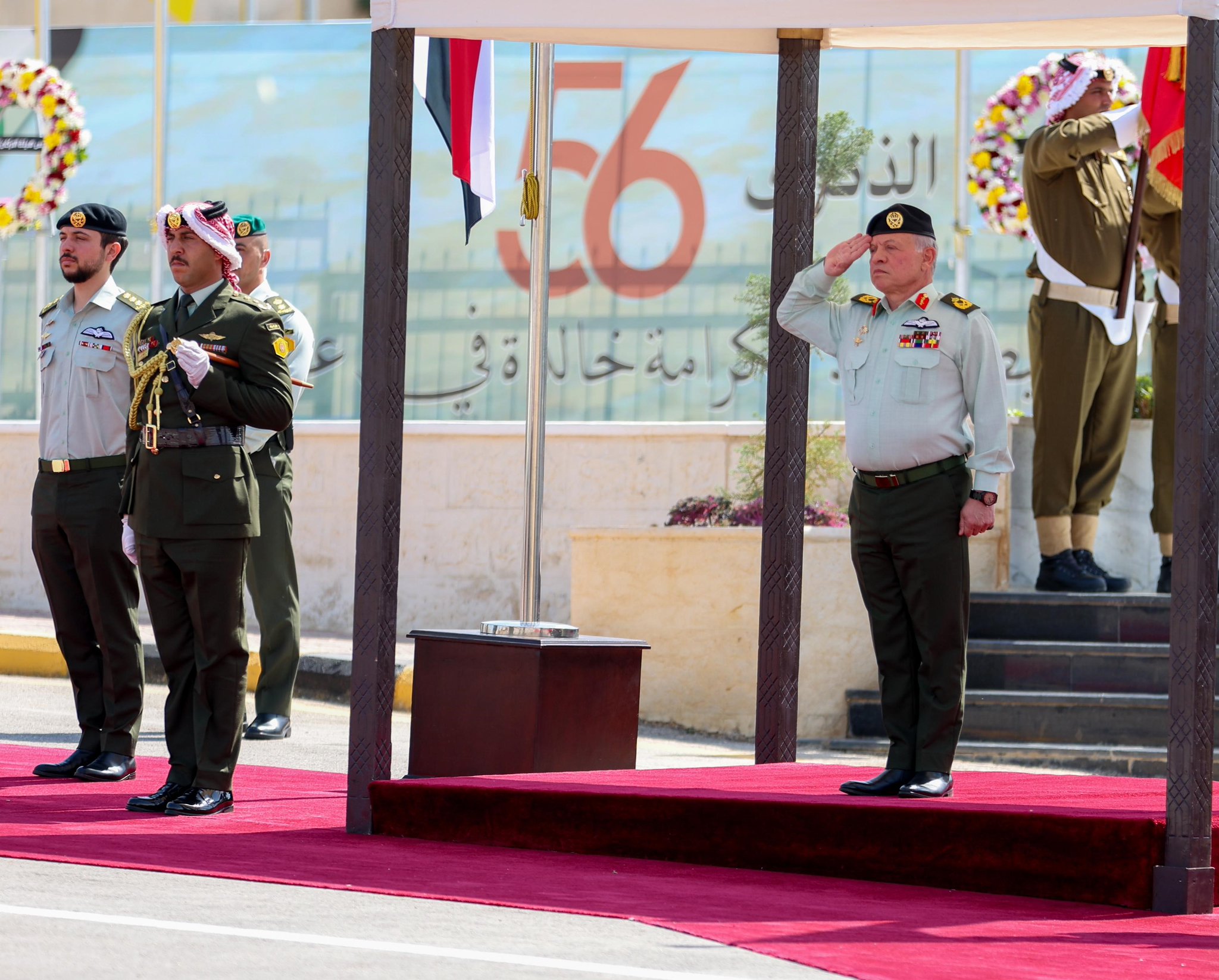 الملك يرعى احتفال القوات المسلحة بالذكرى السادسة والخمسين لمعركة الكرامة