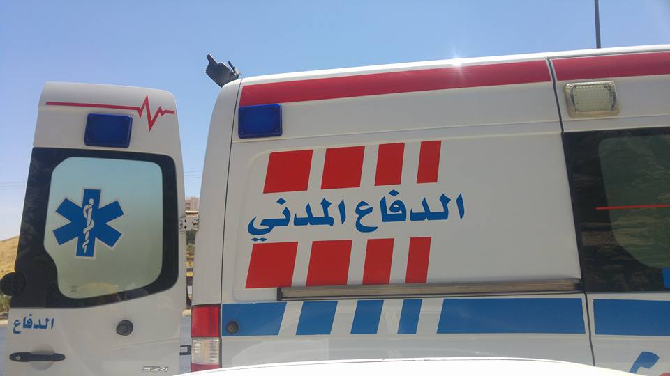 إصابة ستة أشخاص إثر حادث تصادم في محافظة الزرقاء