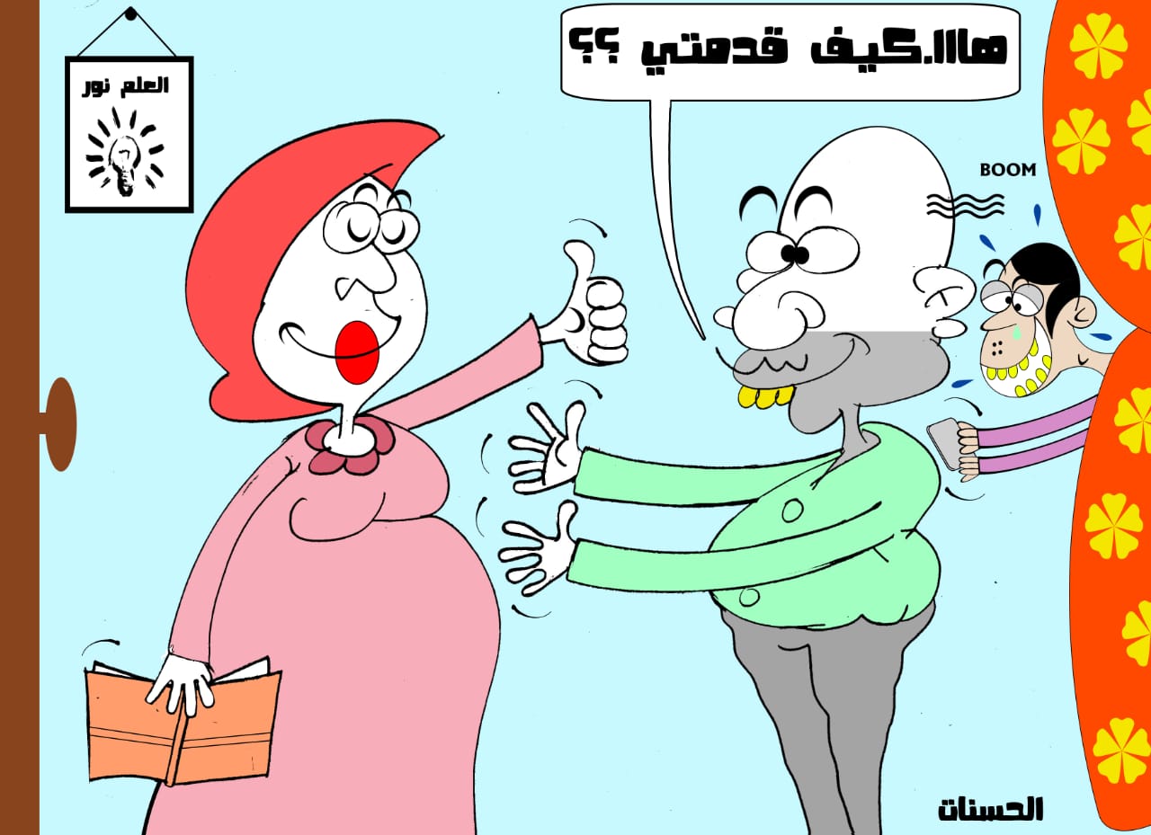كاريكاتير نبيل الحسنات