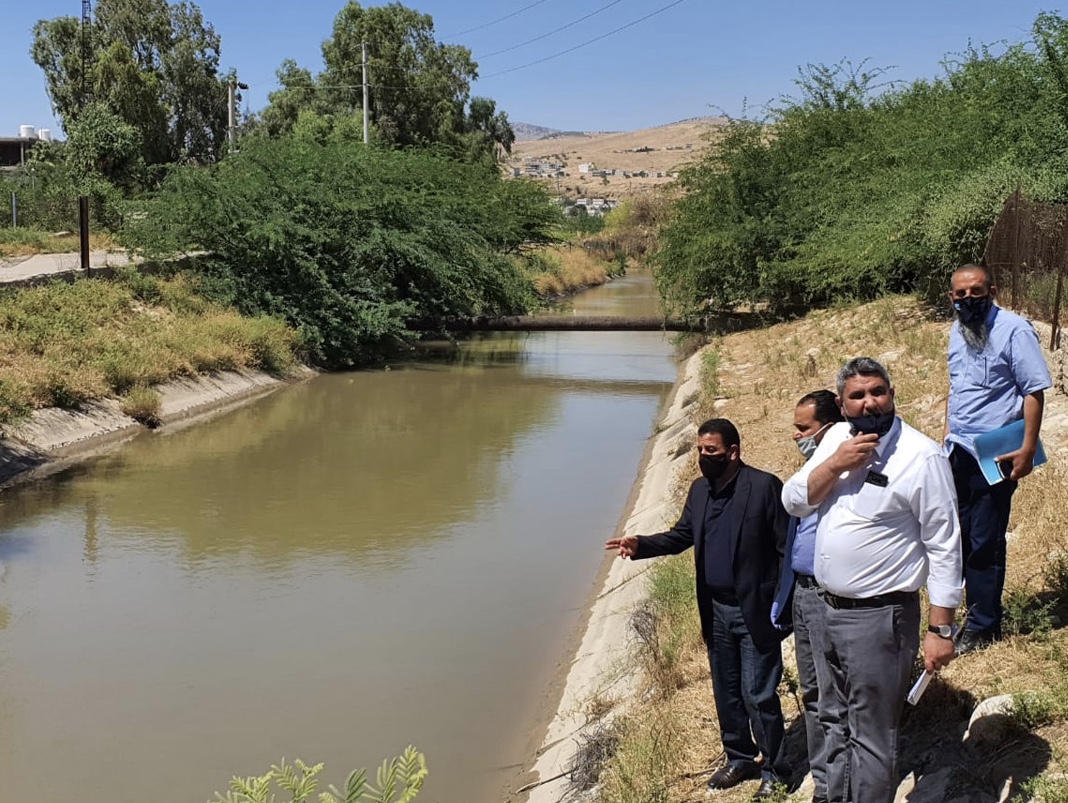 أمين عام المياه يتفقد منطقة وادي الأردن