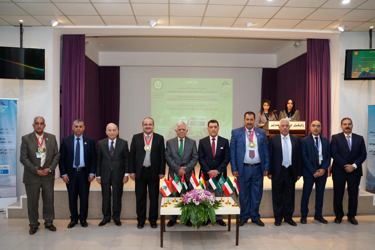 توأمة بين جامعتي جدارا وجيهان كردستان على هامش المؤتمر الدولي للقانون والعلاقات الدولية