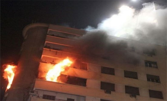 وفاة طفلة واصابة شقيقيها إثر حريق منزل في اربد 