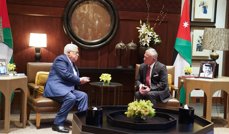 الملك يؤكد وقوف الأردن الكامل مع الأشقاء الفلسطينيين ودعم صمودهم