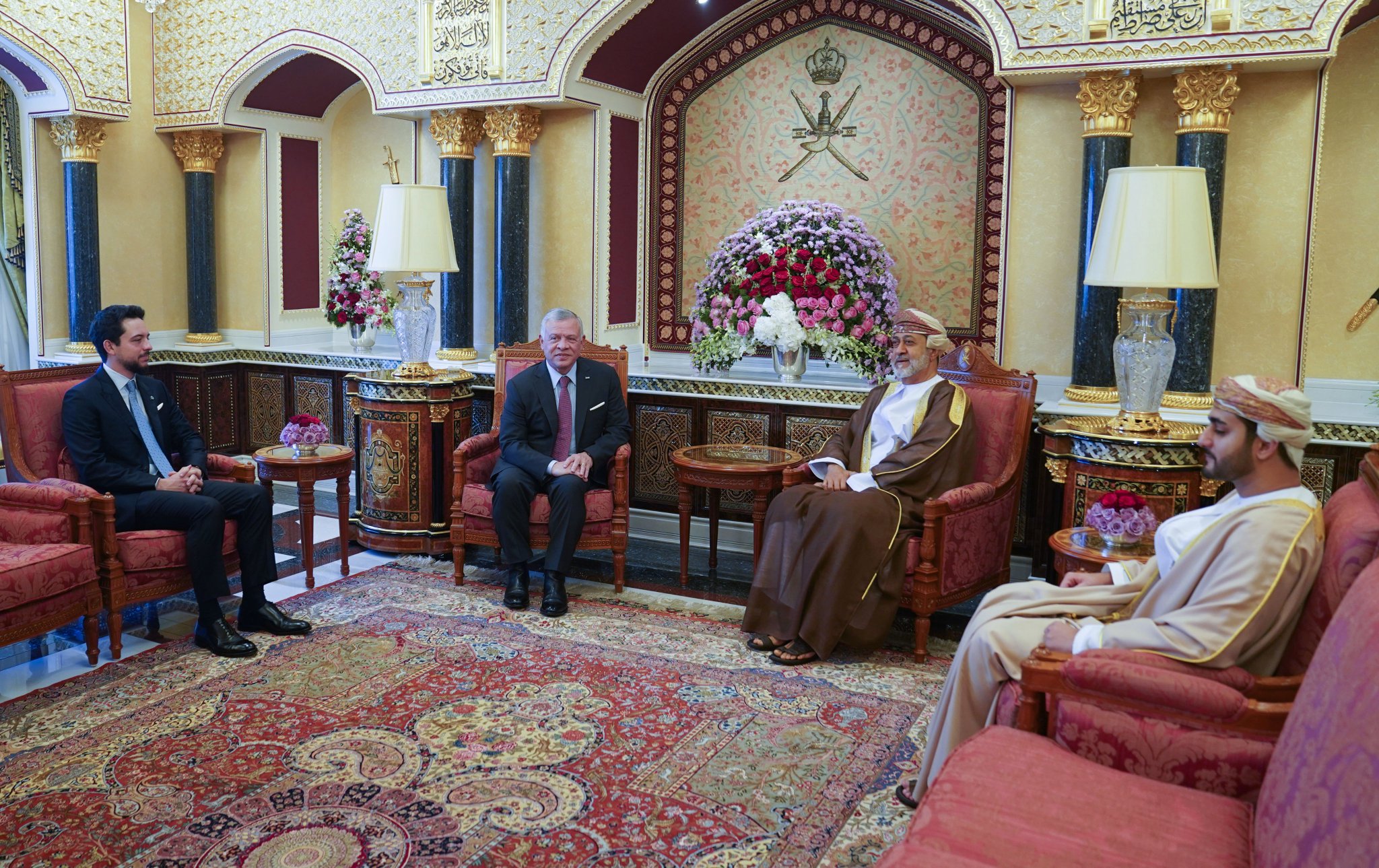 بيان أردني عُماني مشترك في ختام زيارة الملك إلى سلطنة عُمان