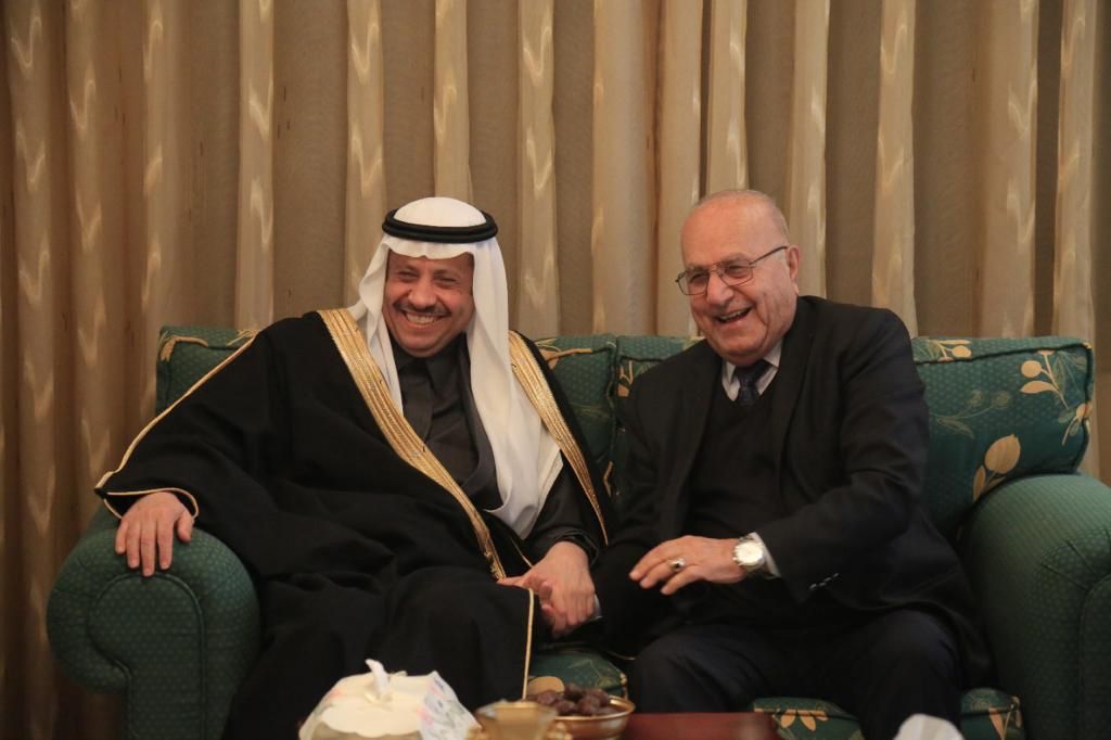 السفير السعودي لدى الأردن على مأدبة غداء الرفوع .. صور 