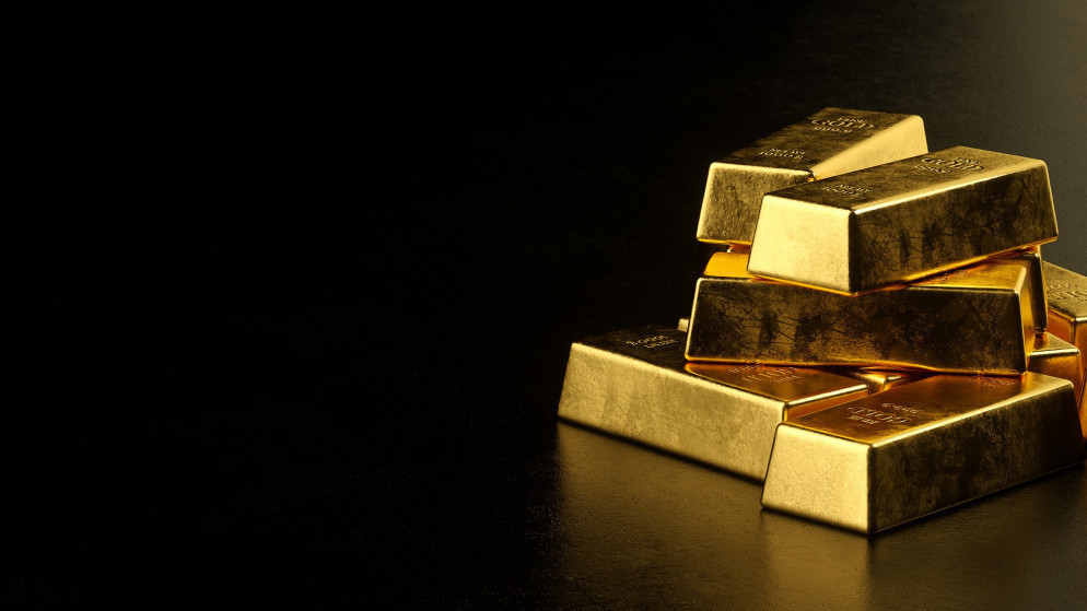 ارتفاع أسعار الذهب مدعومة بانخفاض الدولار 