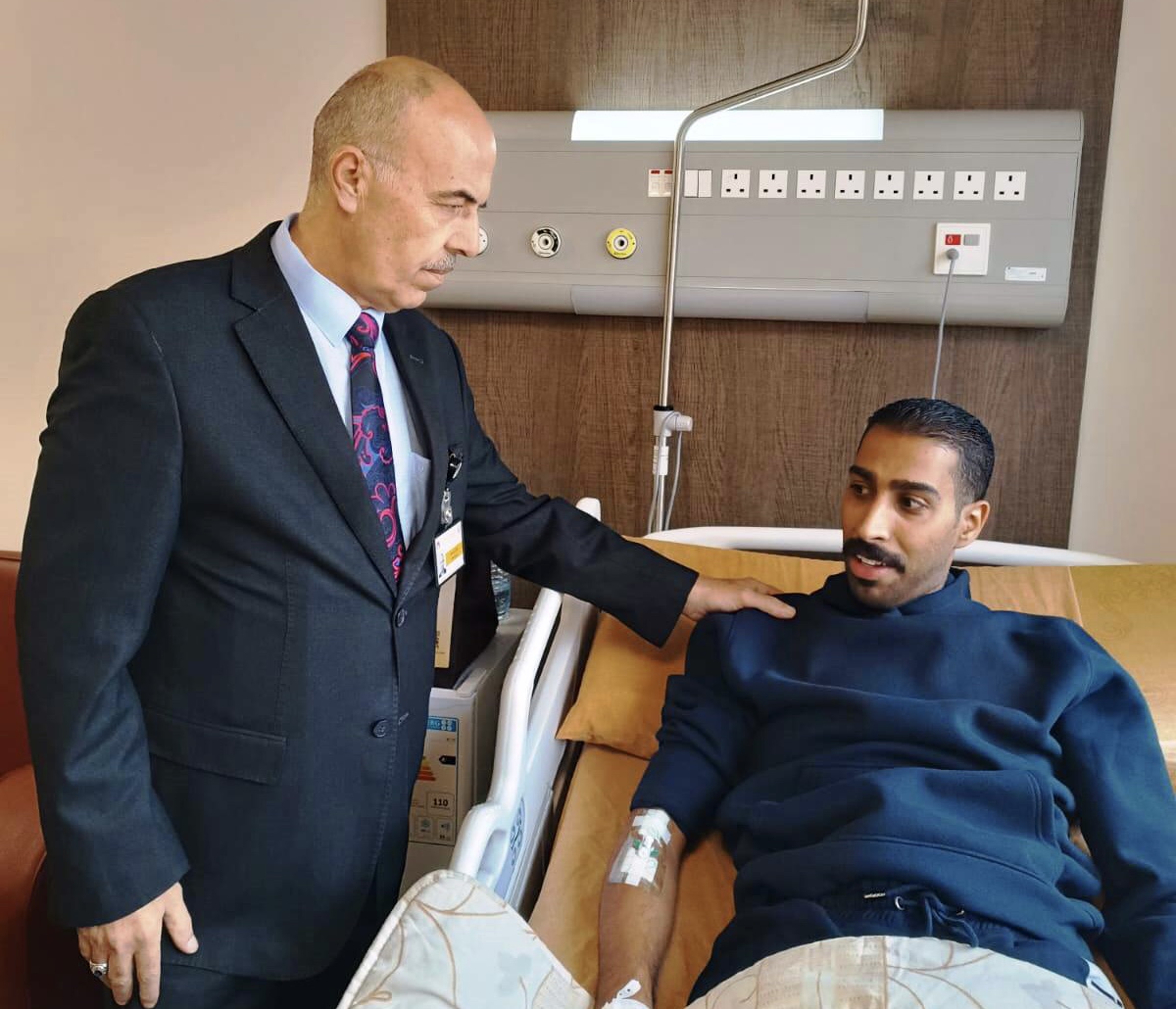 ترك يعود مصابي المستشفى الميداني غزة