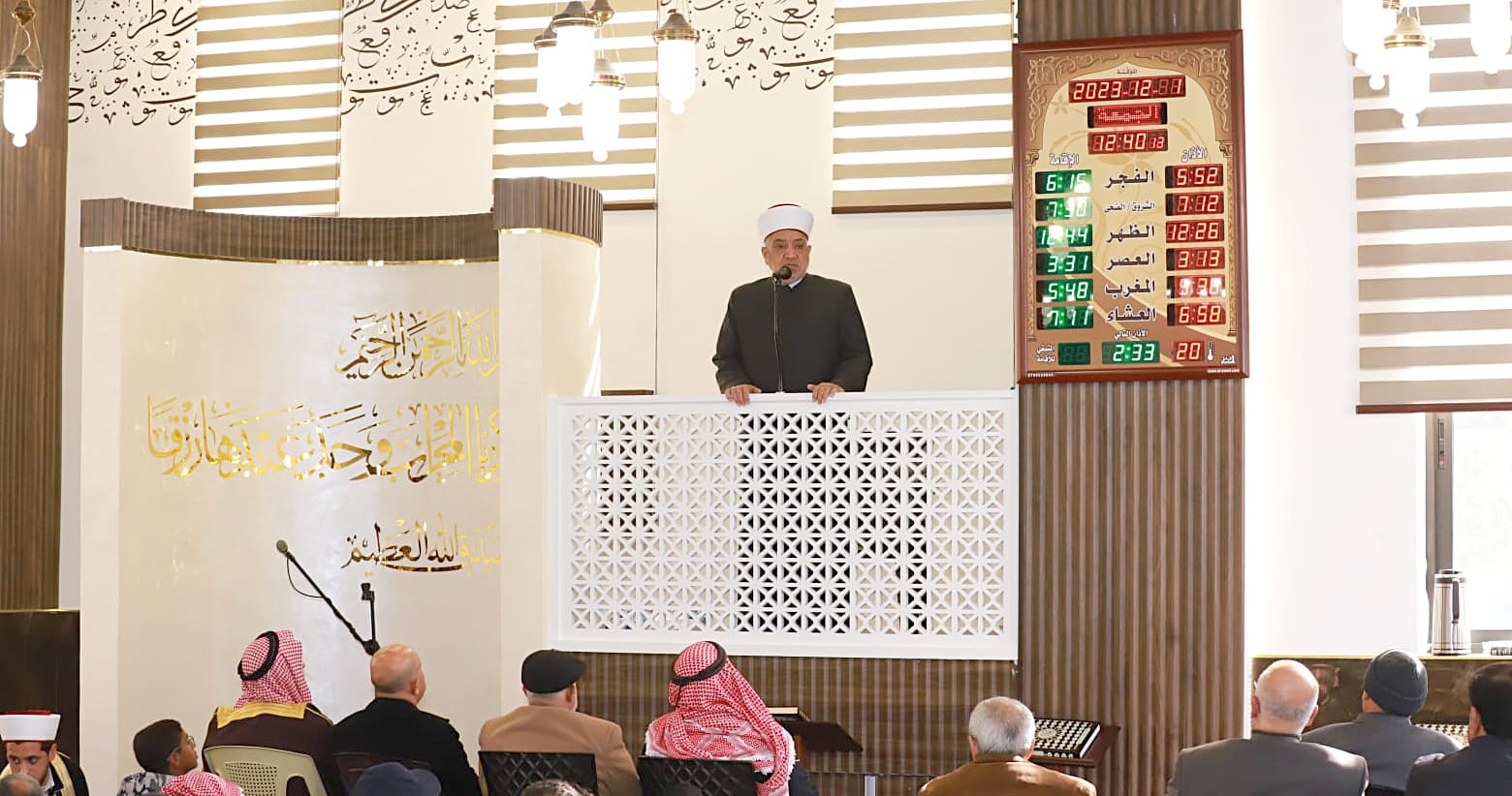 وزير الأوقاف يفتتح مسجد سيدنا محمد بشفا بدران