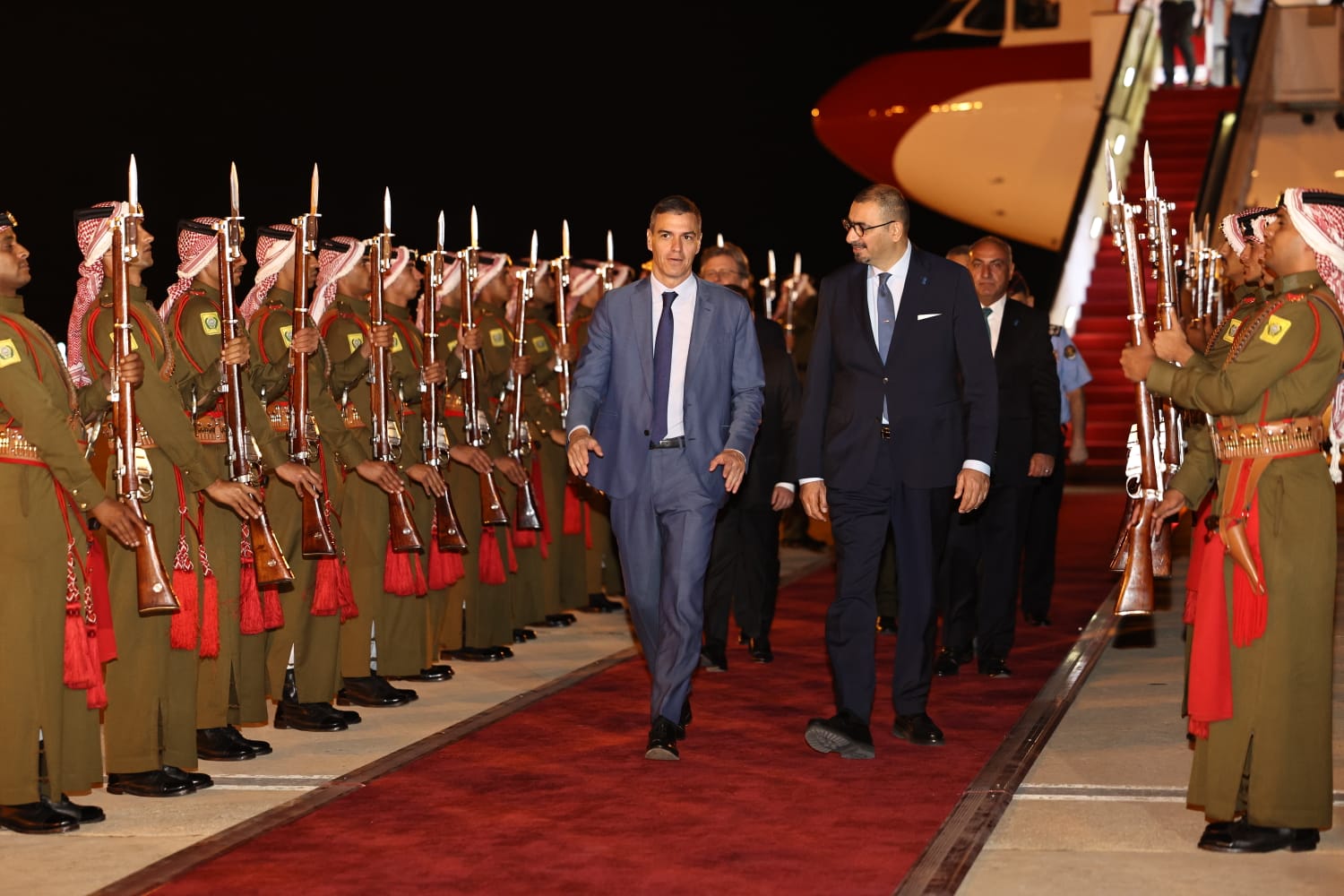 رئيس وزراء سلوفينيا يصل الى عمان