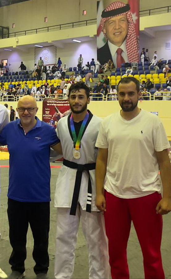 غنيمات في المركز الثاني في بطولة نجوم العالم للتايكواندو