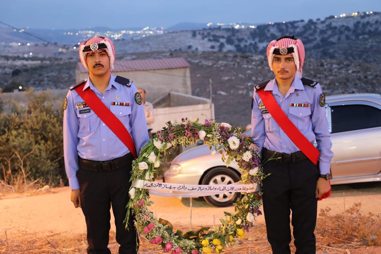 الأمن العام يشيع جثمان الوكيل أبو عسكر بمحافظة اربد