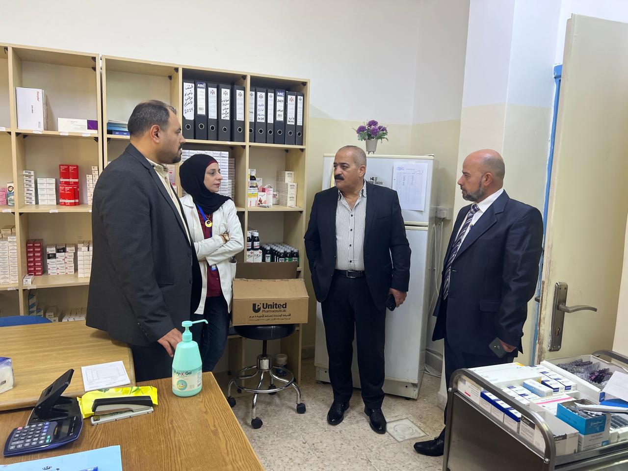 محافظ إربد يتفقد عددا من المراكز الصحية .. صور 