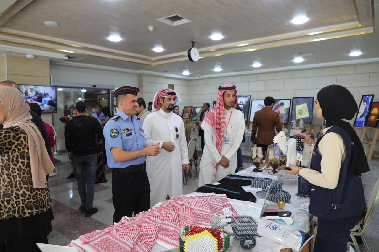 مراكز الإصلاح تشارك بمهرجان عشتار الدولي بمعرض "صنع بعزيمة"