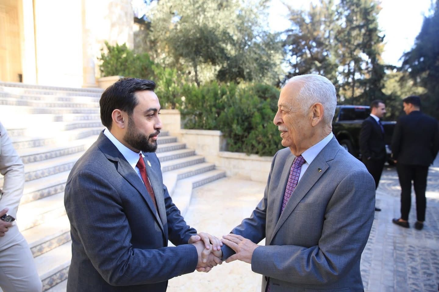 شركة إيه تي جوردان للدعاية والإعلان تشارك في زيارة مميزة إلى الديوان الملكي الهاشمي