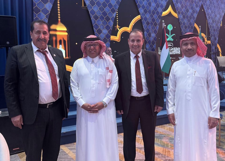 حاكمية جامعة جدارا ممثلة بالمراشده والزبون تحضر مأدبة إفطار السفارة السعودية