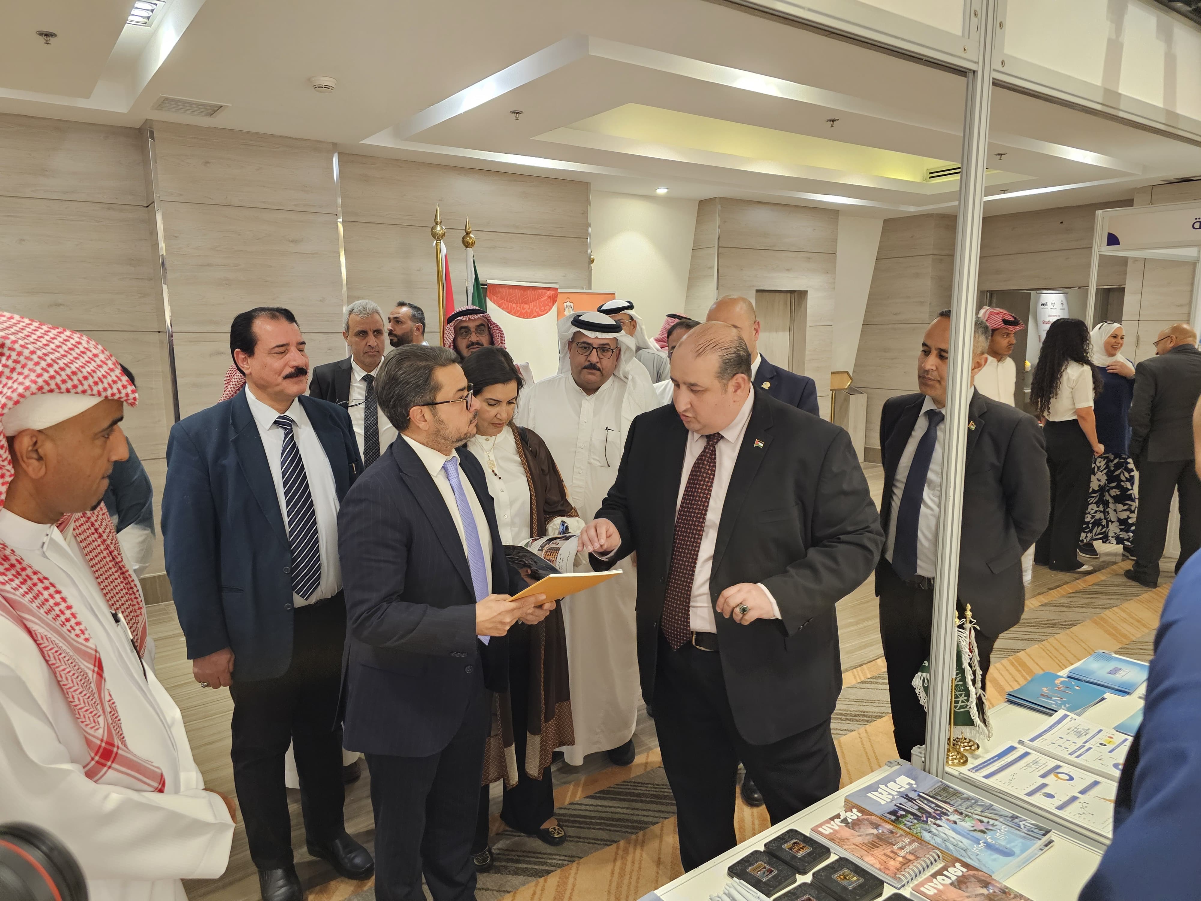 إنطلاق معرض الجامعات الأردنية في مدينة تبوك