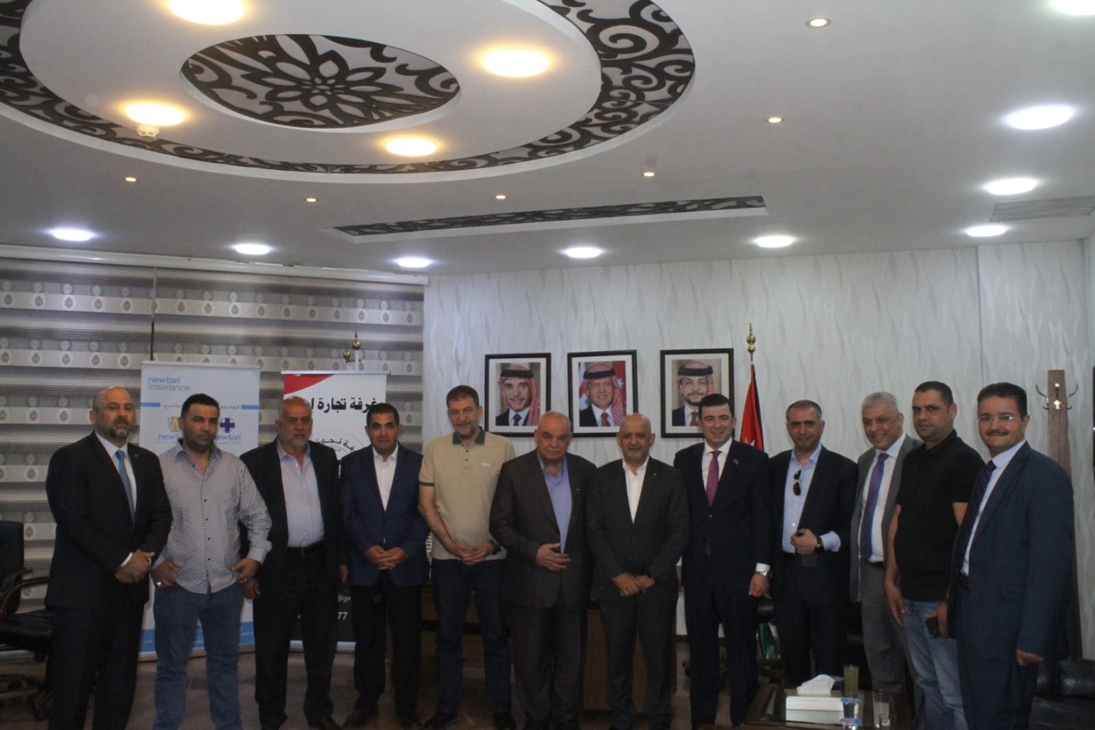 غرفة تجارة إربد توقع اتفاقية تعاون مع شركة الأردن الدولية للتأمين "نيوتن"