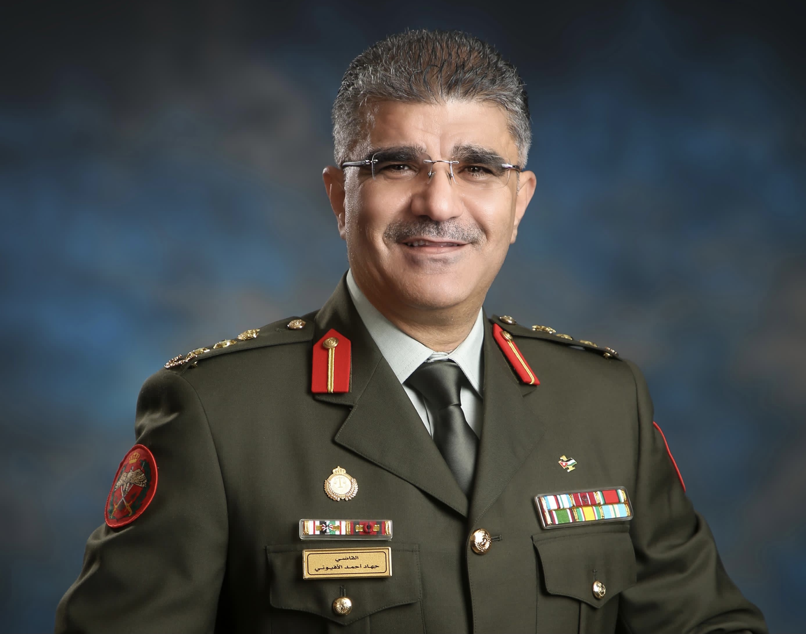 إرادة ملكية بترفيع المقدم القاضي جهاد أحمد الأفيوني لرتبة عقيد