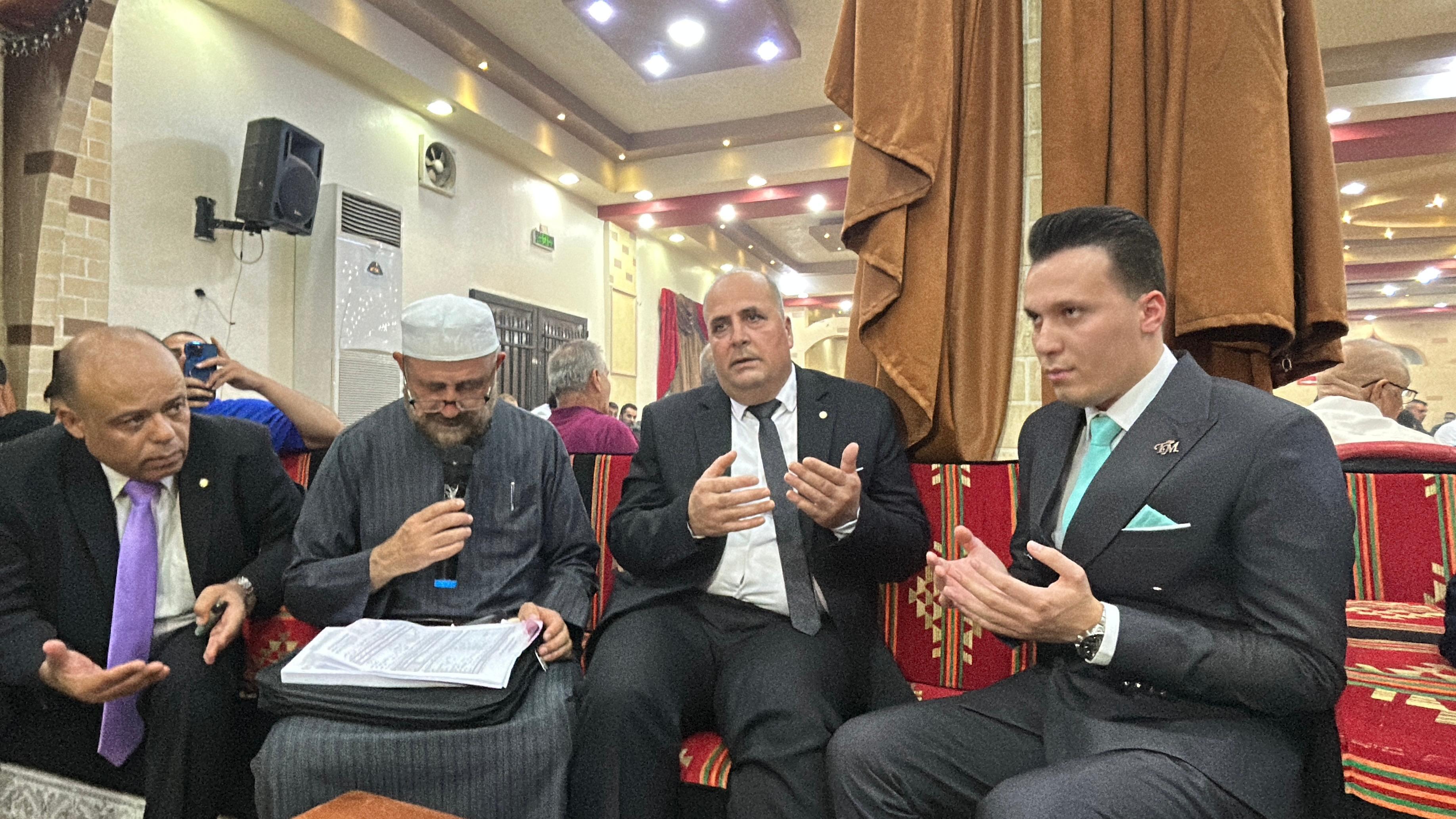 بالصور .. الطنطاوي والعدمات نسايب خبر مباركة وعقد قران