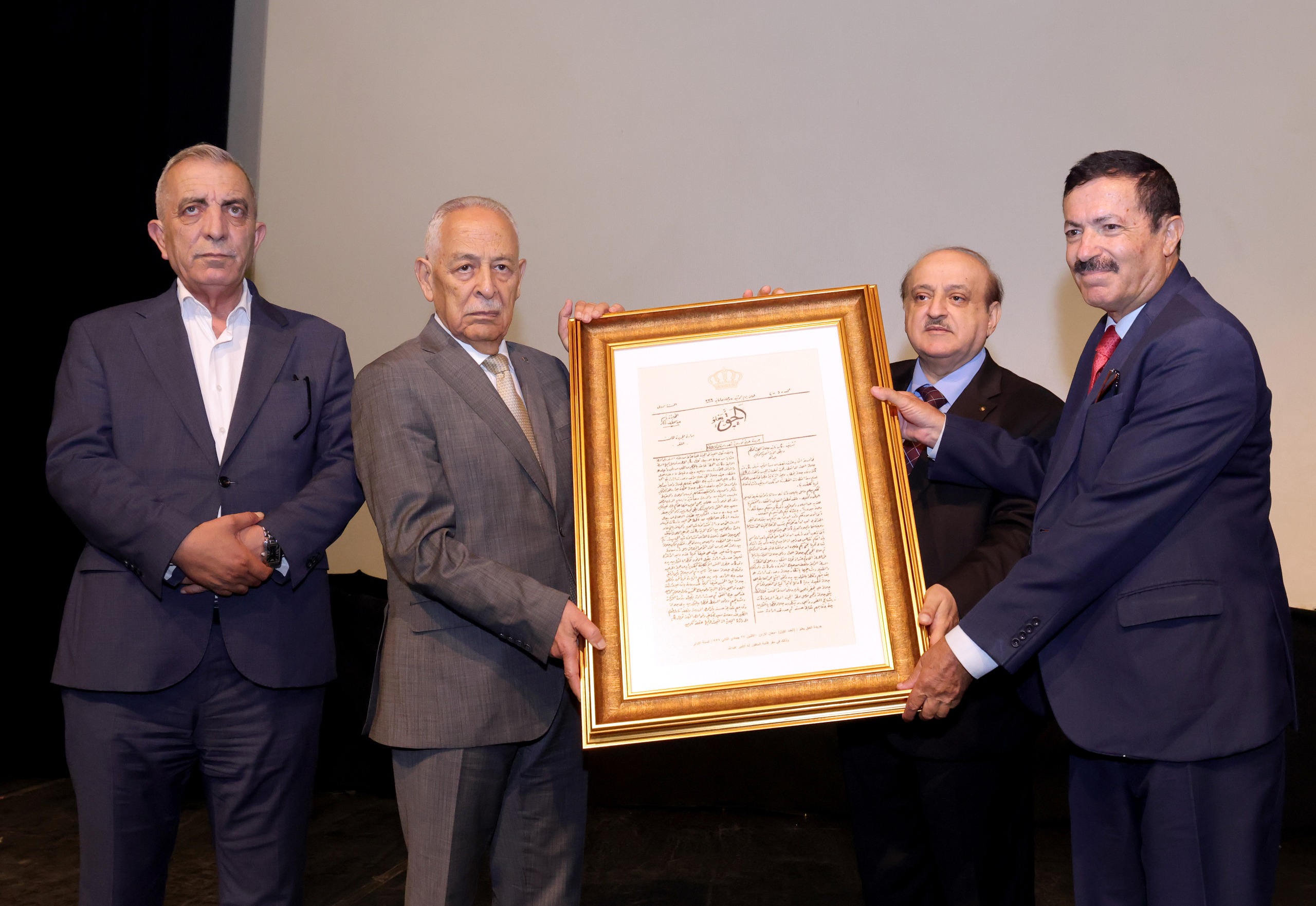 العيسوي يرعى عرض الفيلم الوثائقي "معان حيث أشرقت شمس المملكة"